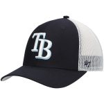 mens 47 navywhite tampa bay rays primary logo trucker snapback hat Collection | Tampa Bay Rays Proshop - Official Rays Jerseys & Caps