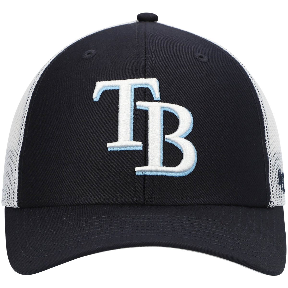 mens 47 navywhite tampa bay rays primary logo trucker snapback hat Collection | Tampa Bay Rays Proshop - Official Rays Jerseys & Caps