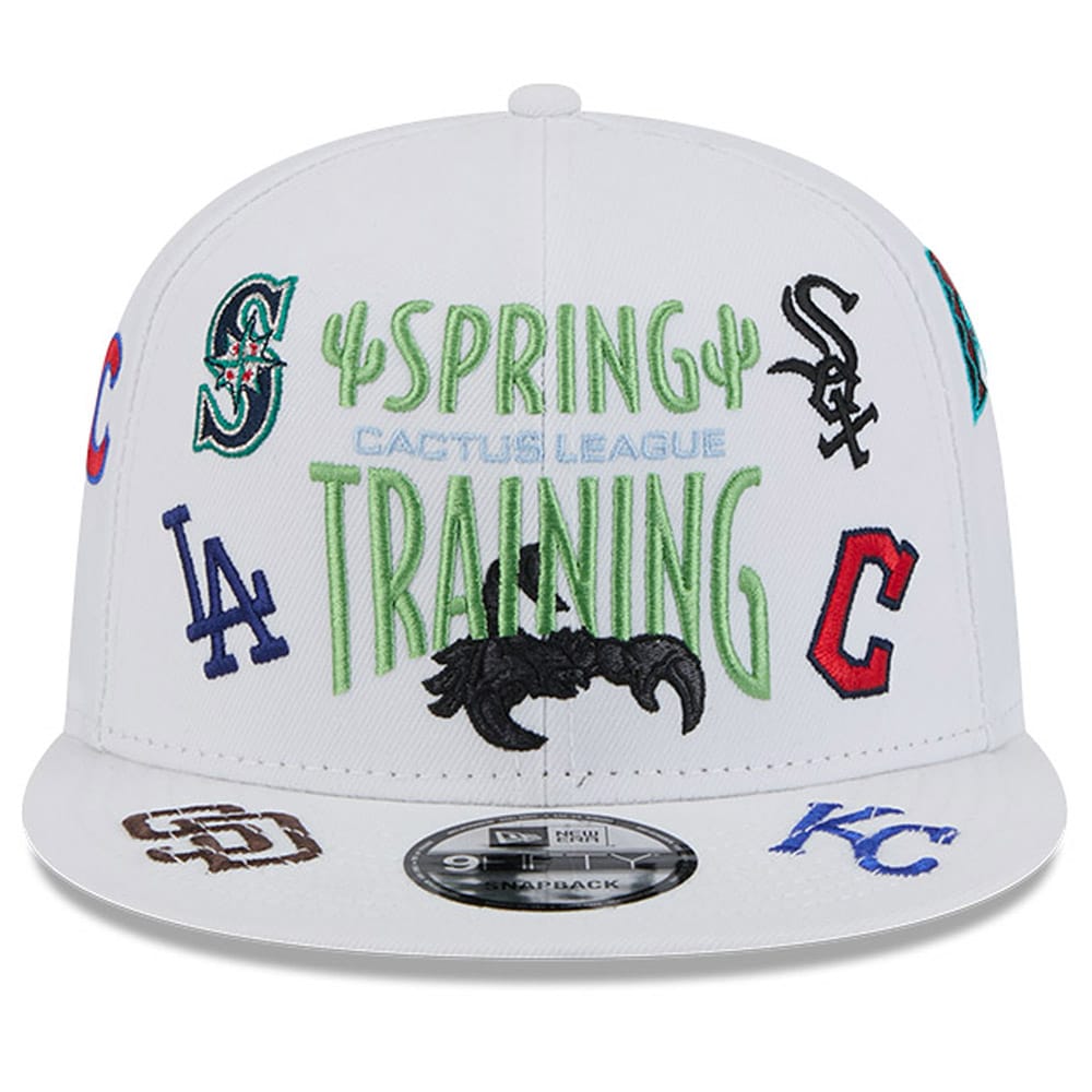 mens new era white 2025 spring training cactus league 9fifty snapback hat Collection | Tampa Bay Rays Proshop - Official Rays Jerseys & Caps