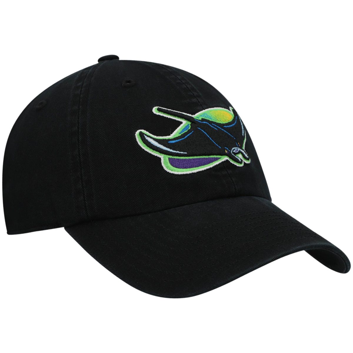mens tampa bay rays 47 black 2000 logo cooperstown collection clean up adjustable hat Collection | Tampa Bay Rays Proshop - Official Rays Jerseys & Caps