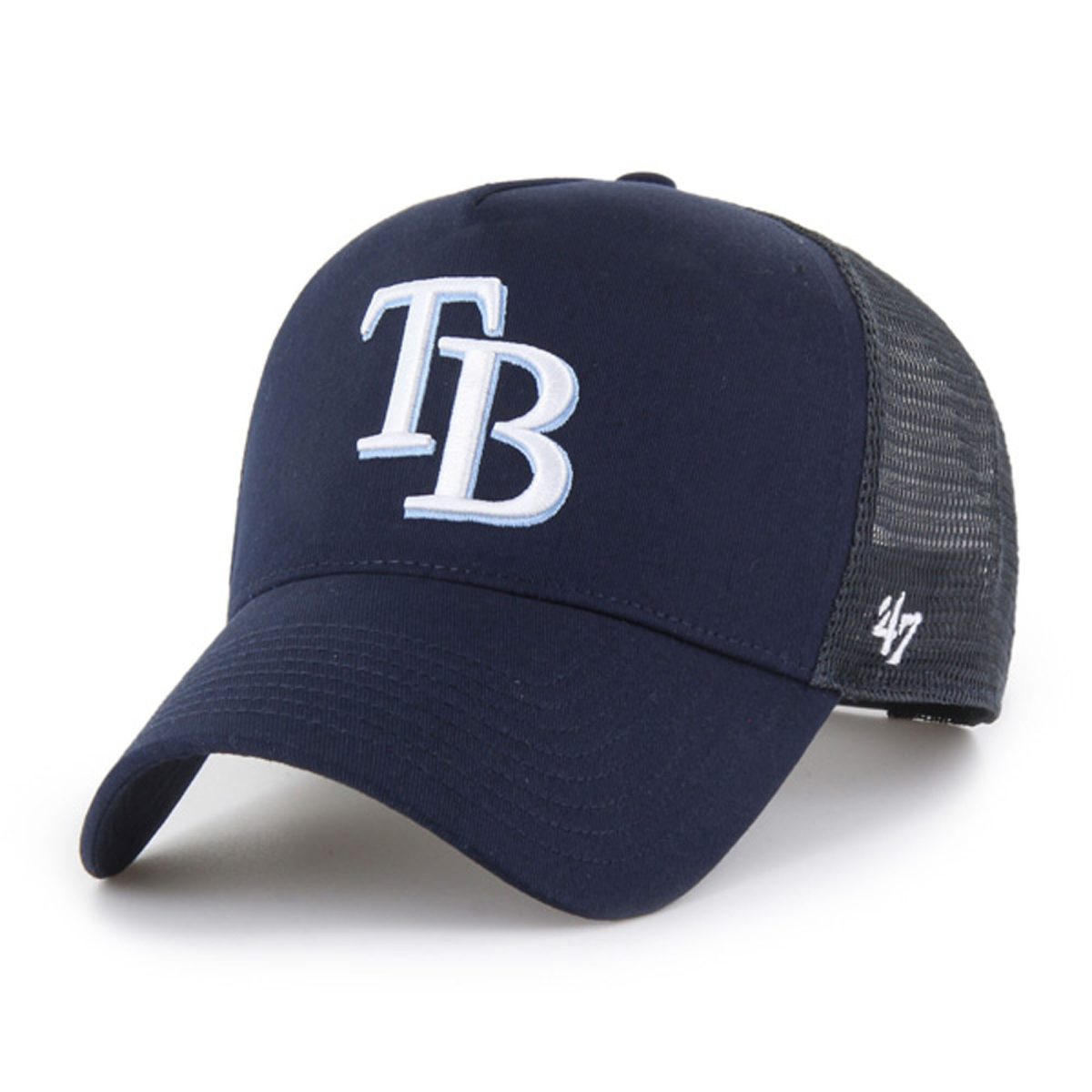 mens tampa bay rays 47 navy ballpark offside adjustable trucker hat Collection | Tampa Bay Rays Proshop - Official Rays Jerseys & Caps