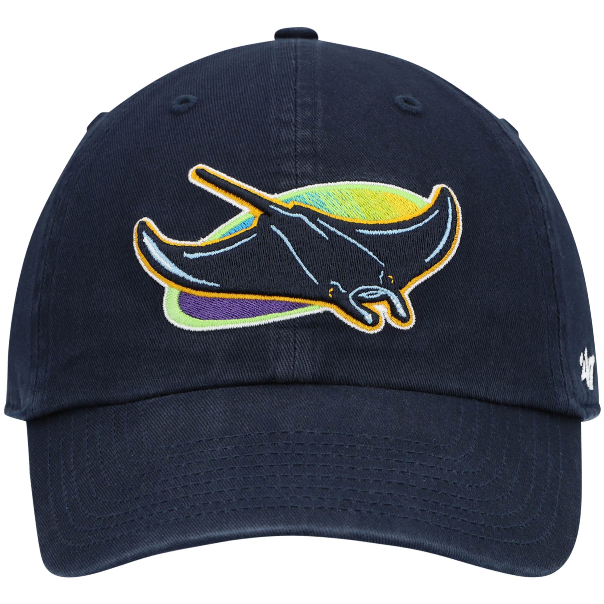mens tampa bay rays 47 navy clean up adjustable hat 3872436 Collection | Tampa Bay Rays Proshop - Official Rays Jerseys & Caps