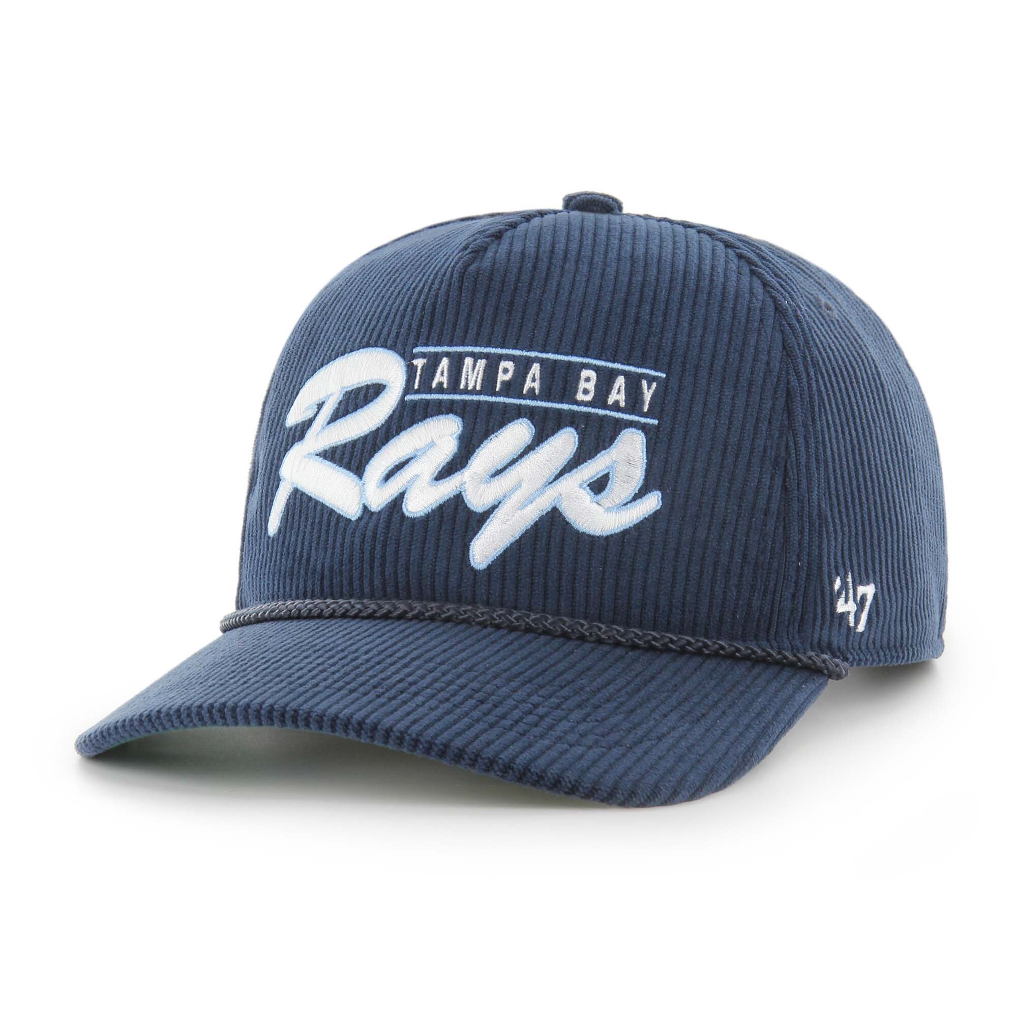 mens tampa bay rays 47 navy corduroy hitch adjustable hat Collection | Tampa Bay Rays Proshop - Official Rays Jerseys & Caps