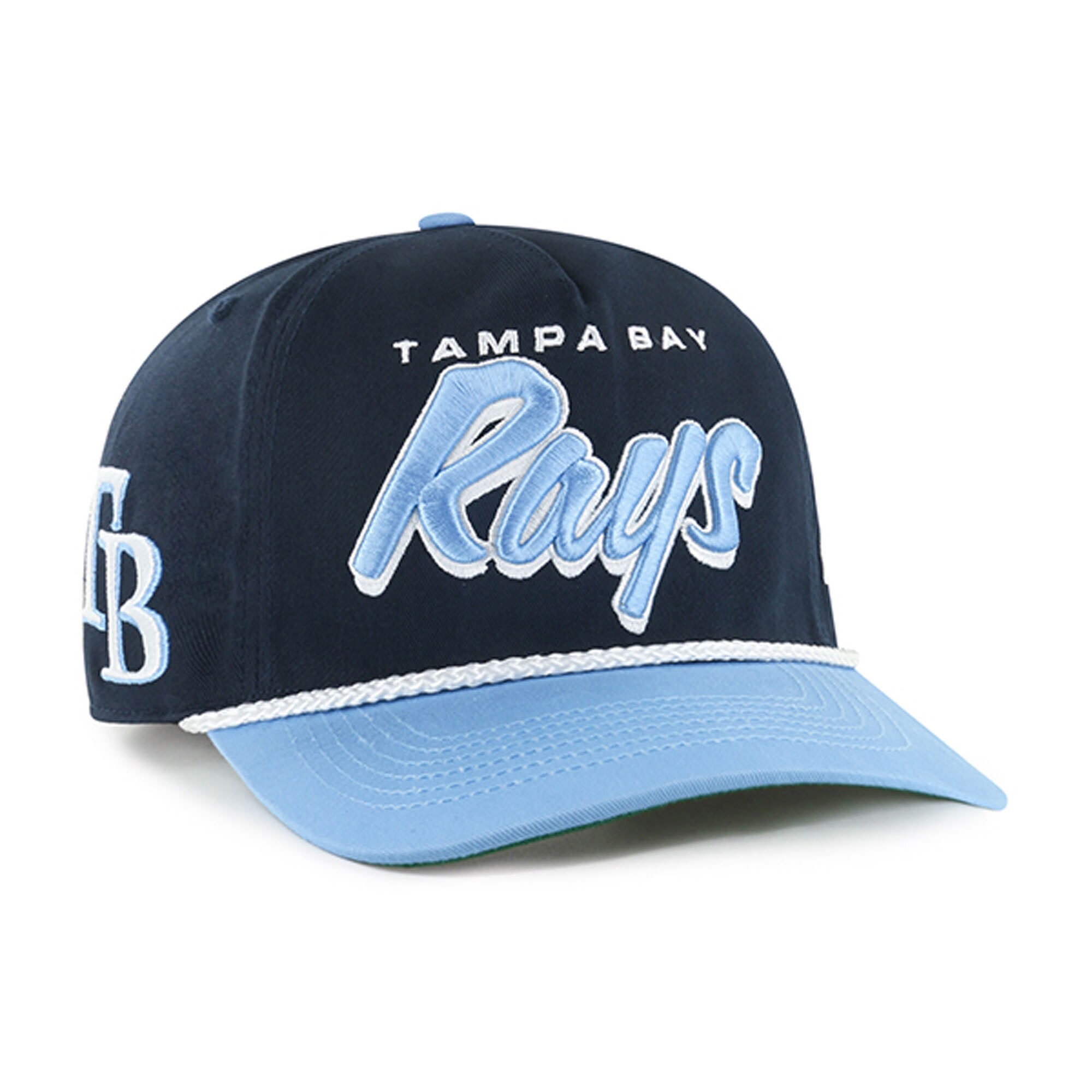 mens tampa bay rays 47 navy dropshadow rope hitch adjustable hat Collection | Tampa Bay Rays Proshop - Official Rays Jerseys & Caps