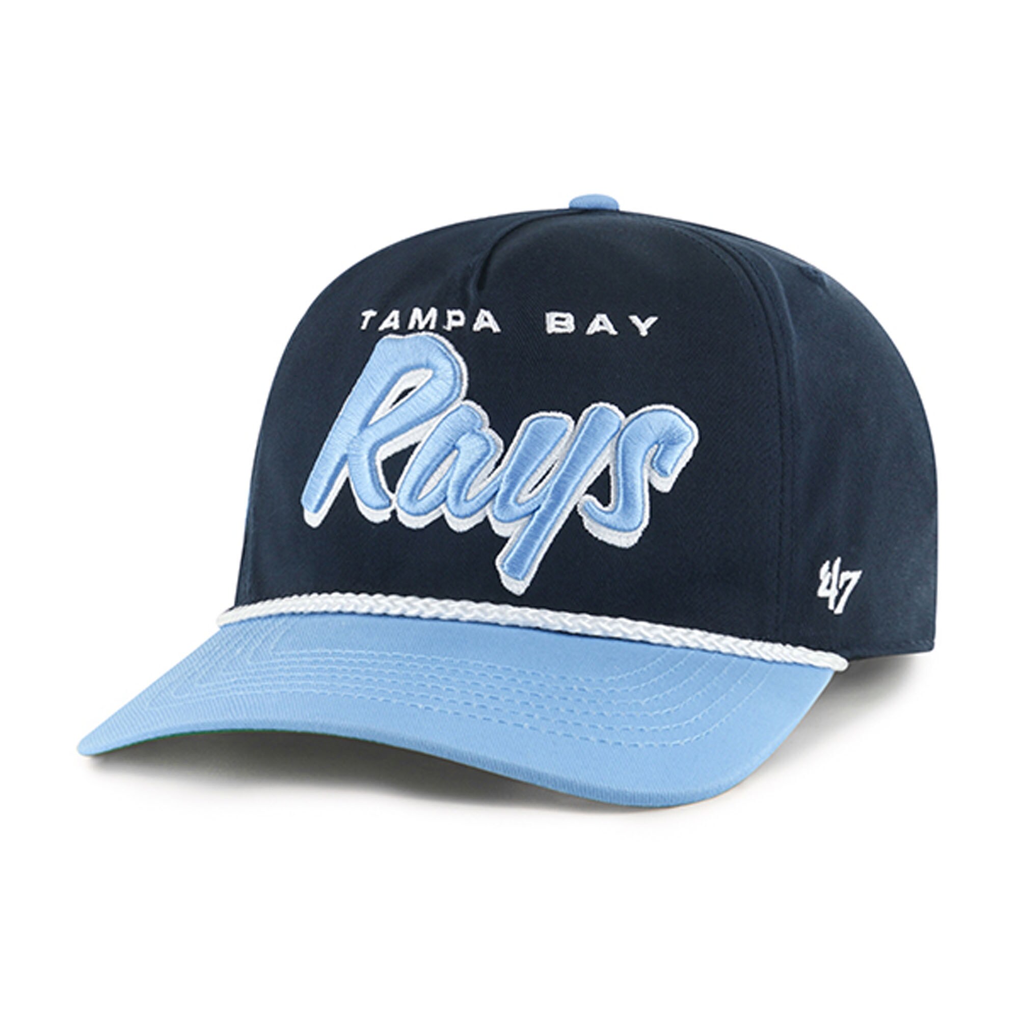 mens tampa bay rays 47 navy dropshadow rope hitch adjustable hat Collection | Tampa Bay Rays Proshop - Official Rays Jerseys & Caps