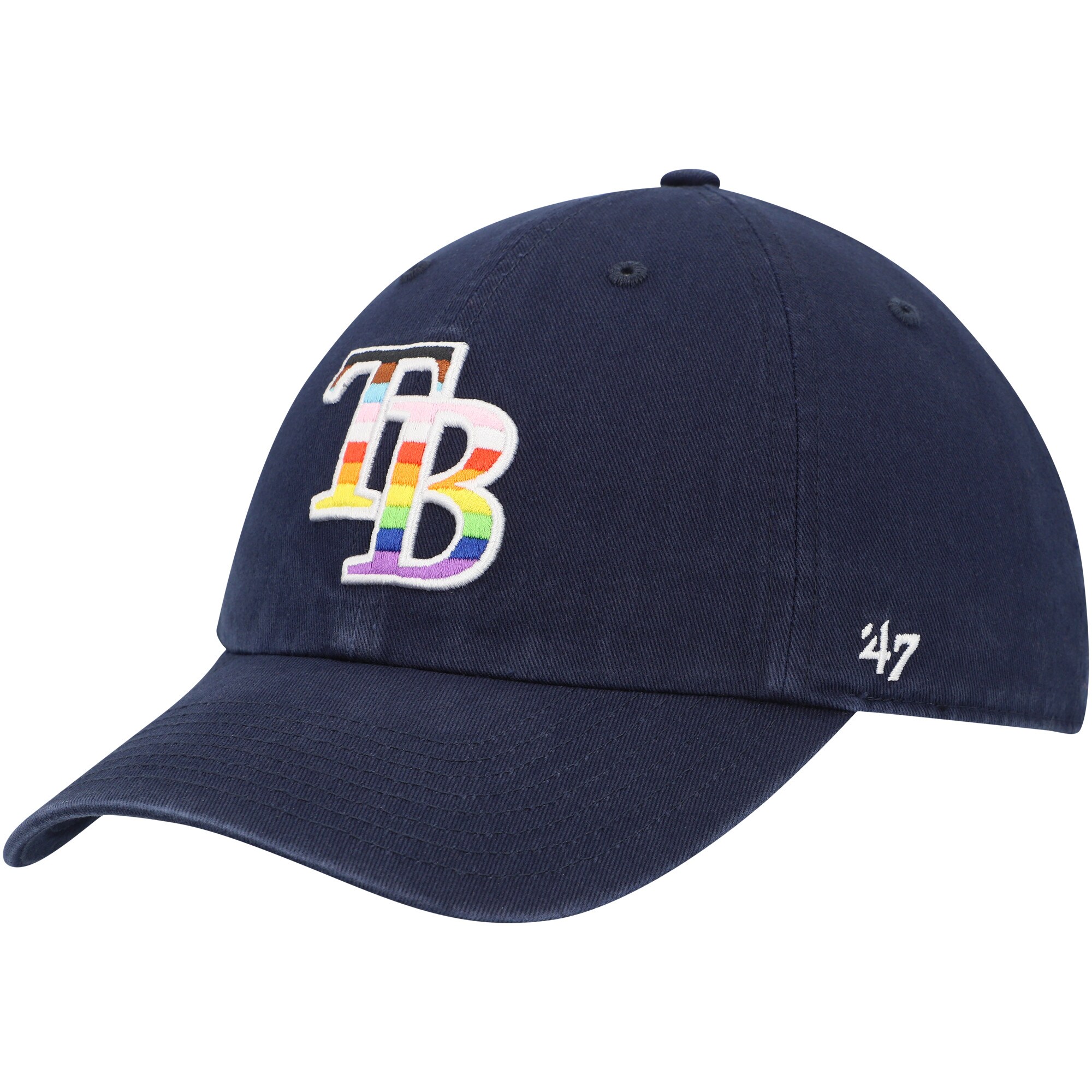 mens tampa bay rays 47 navy team pride clean up adjustable hat Collection | Tampa Bay Rays Proshop - Official Rays Jerseys & Caps