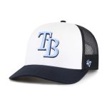 mens tampa bay rays 47 whitenavy freshman trucker adjustable hat Collection | Tampa Bay Rays Proshop - Official Rays Jerseys & Caps