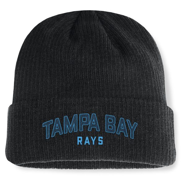 mens tampa bay rays fanatics black andee cuffed knit hat Collection | Tampa Bay Rays Proshop - Official Rays Jerseys & Caps