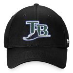 mens tampa bay rays fanatics black cooperstown collection core adjustable hat Collection | Tampa Bay Rays Proshop - Official Rays Jerseys & Caps