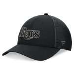 mens tampa bay rays fanatics black spacer mesh flex hat Collection | Tampa Bay Rays Proshop - Official Rays Jerseys & Caps