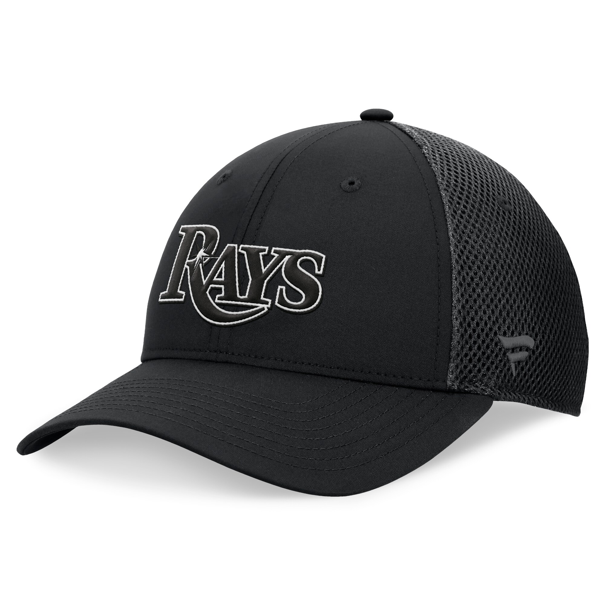 mens tampa bay rays fanatics black spacer mesh flex hat Collection | Tampa Bay Rays Proshop - Official Rays Jerseys & Caps