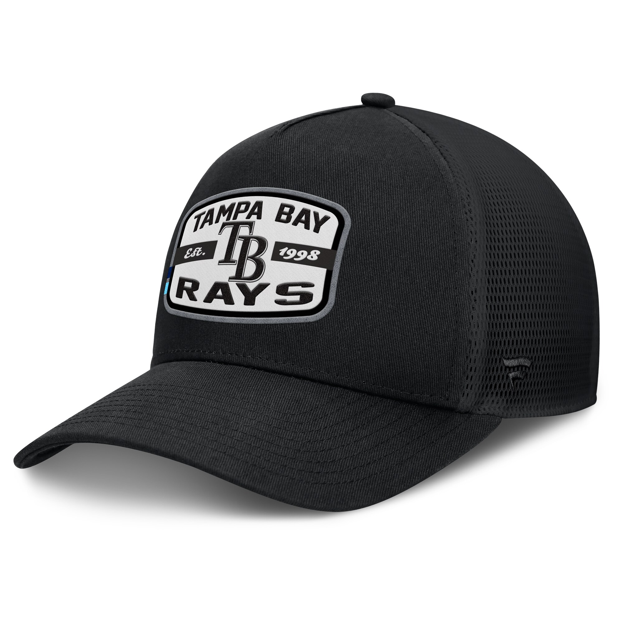 mens tampa bay rays fanatics black team patch a-frame trucker snapback hat Collection | Tampa Bay Rays Proshop - Official Rays Jerseys & Caps