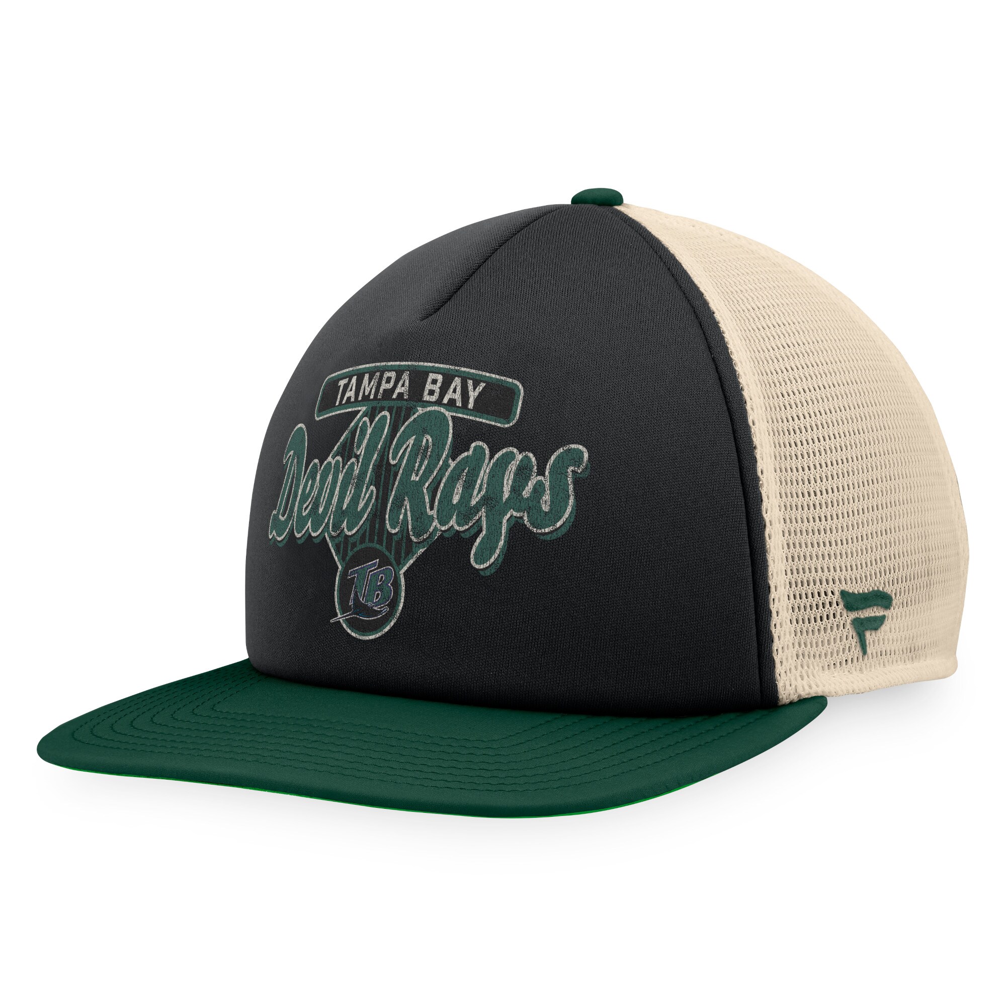 mens tampa bay rays fanatics blackgreen cooperstown collection talley foam trucker snapback hat Collection | Tampa Bay Rays Proshop - Official Rays Jerseys & Caps