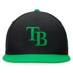 mens tampa bay rays fanatics blackkelly green lucky snapback hat Collection | Tampa Bay Rays Proshop - Official Rays Jerseys & Caps