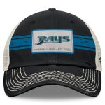 mens tampa bay rays fanatics blacknatural heritage stripe trucker adjustable hat Collection | Tampa Bay Rays Proshop - Official Rays Jerseys & Caps