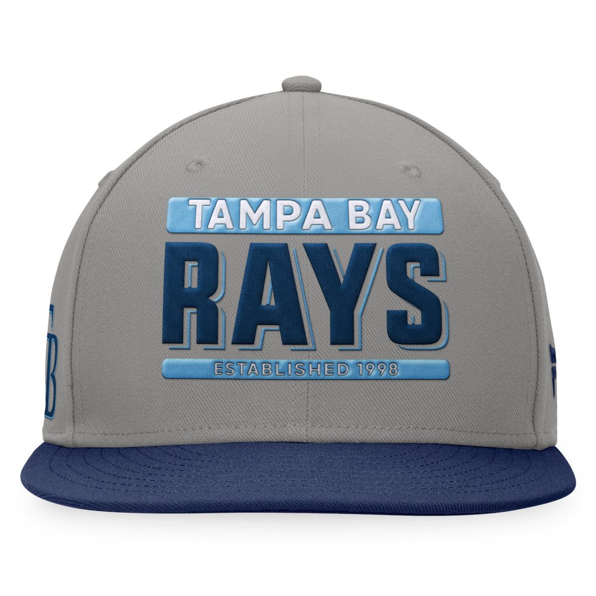 mens tampa bay rays fanatics graynavy line drive two-tone snapback hat Collection | Tampa Bay Rays Proshop - Official Rays Jerseys & Caps