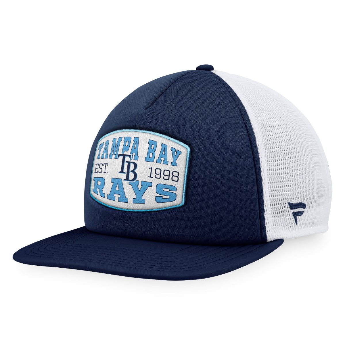 mens tampa bay rays fanatics navy foam front patch trucker snapback hat Collection | Tampa Bay Rays Proshop - Official Rays Jerseys & Caps