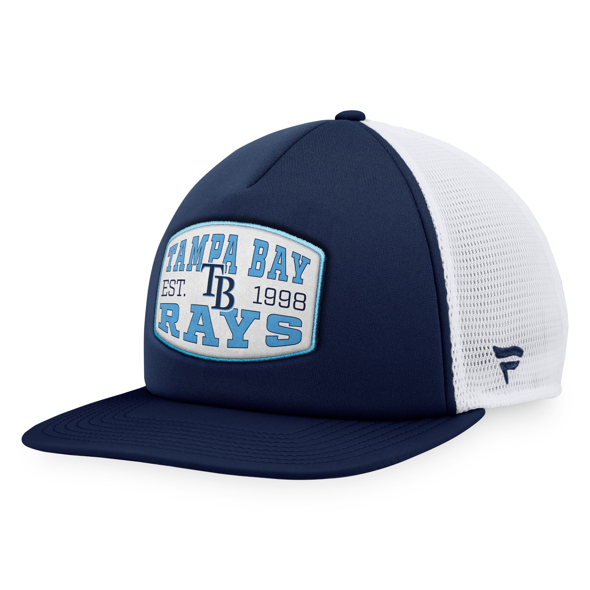 mens tampa bay rays fanatics navy foam front patch trucker snapback hat Collection | Tampa Bay Rays Proshop - Official Rays Jerseys & Caps