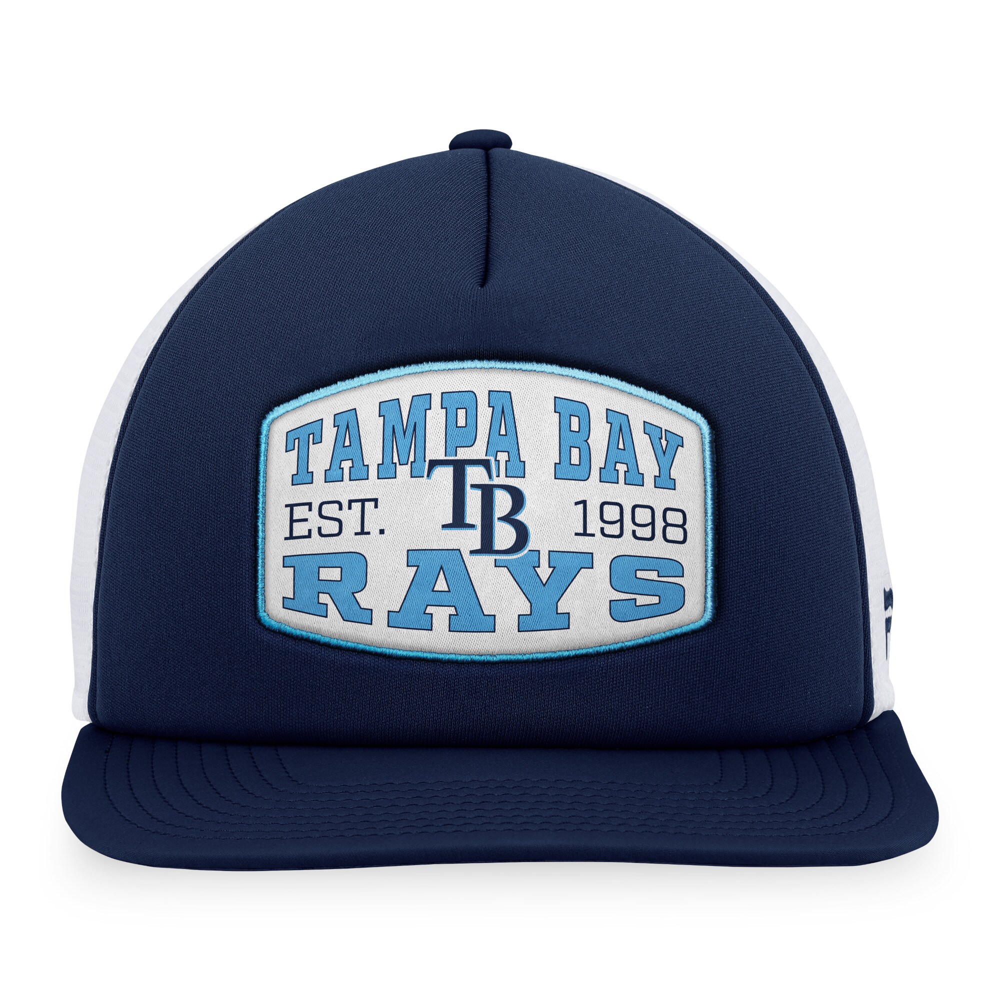 mens tampa bay rays fanatics navy foam front patch trucker snapback hat Collection | Tampa Bay Rays Proshop - Official Rays Jerseys & Caps