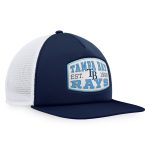 mens tampa bay rays fanatics navy foam front patch trucker snapback hat Collection | Tampa Bay Rays Proshop - Official Rays Jerseys & Caps