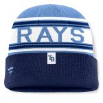 mens tampa bay rays fanatics navy fundamental team stripe cuffed knit hat Collection | Tampa Bay Rays Proshop - Official Rays Jerseys & Caps