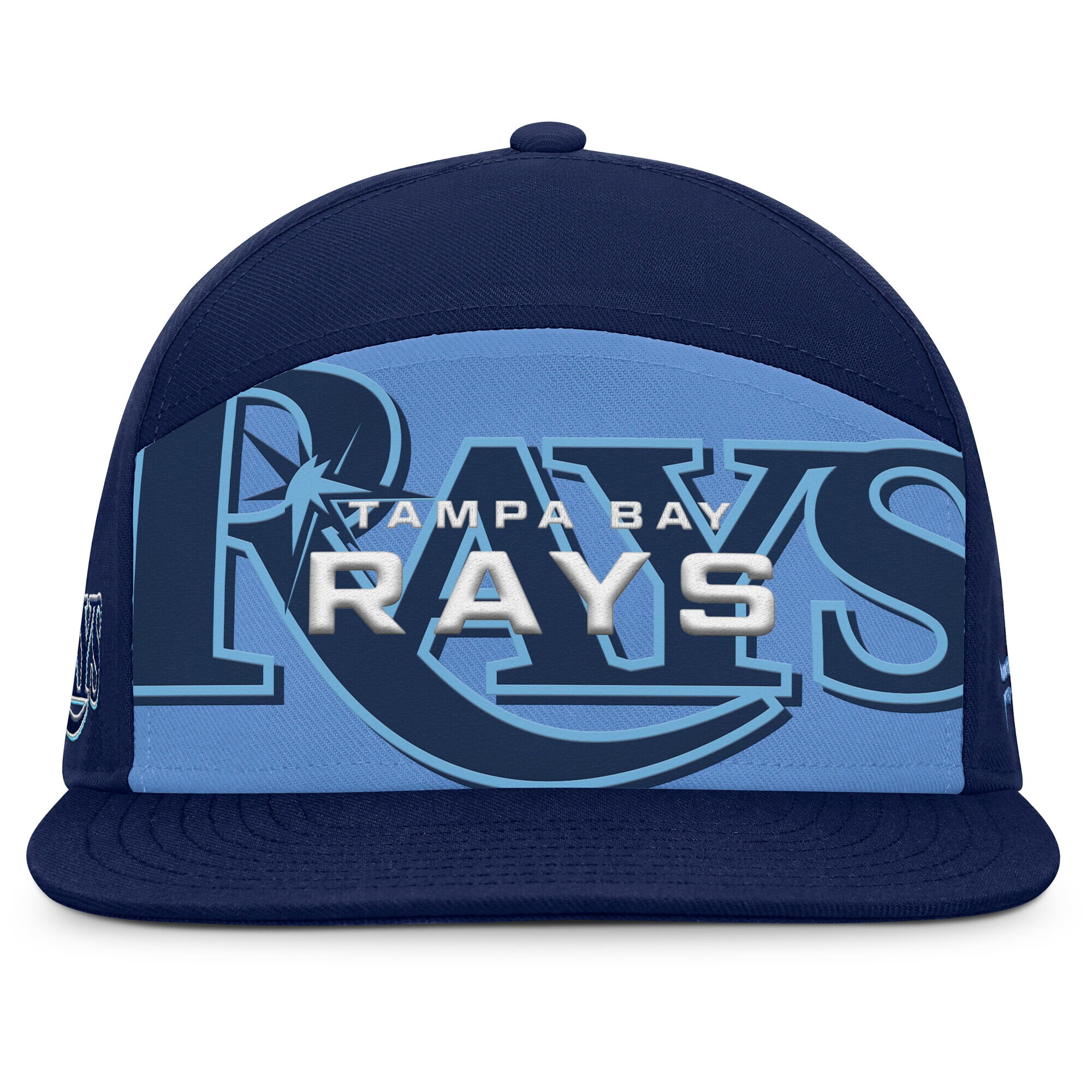 mens tampa bay rays fanatics navylight blue clubhouse splitter snapback hat Collection | Tampa Bay Rays Proshop - Official Rays Jerseys & Caps