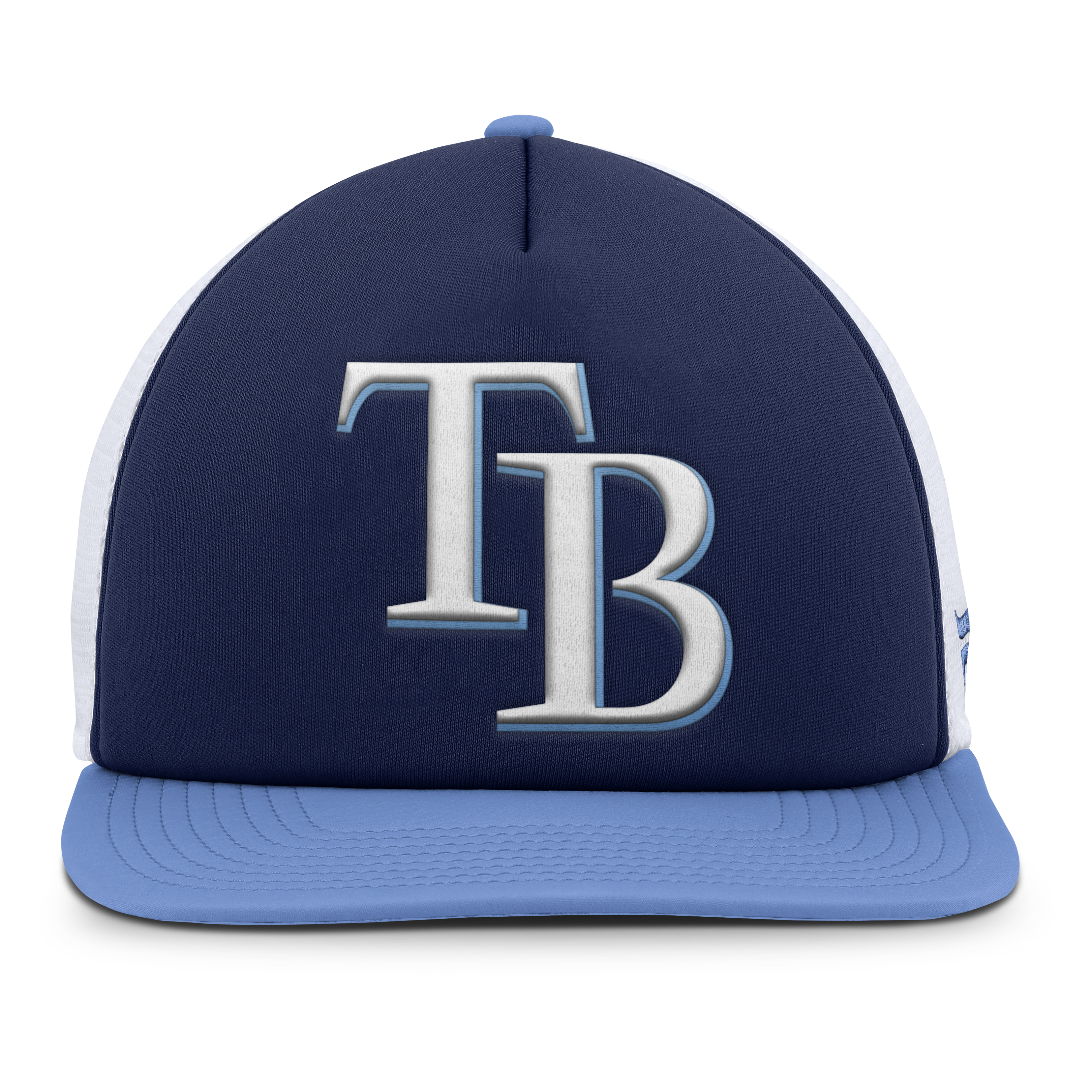 mens tampa bay rays fanatics navywhite fundamental foam front snapback hat Collection | Tampa Bay Rays Proshop - Official Rays Jerseys & Caps