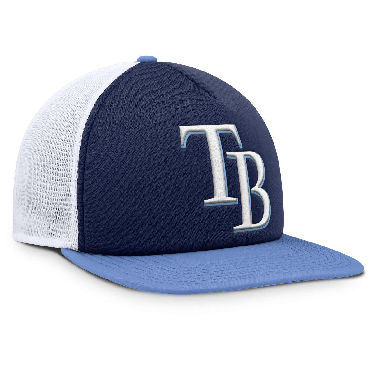 mens tampa bay rays fanatics navywhite fundamental foam front snapback hat Collection | Tampa Bay Rays Proshop - Official Rays Jerseys & Caps