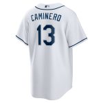 mens tampa bay rays junior caminero nike white home replica player jersey Collection | Tampa Bay Rays Proshop - Official Rays Jerseys & Caps