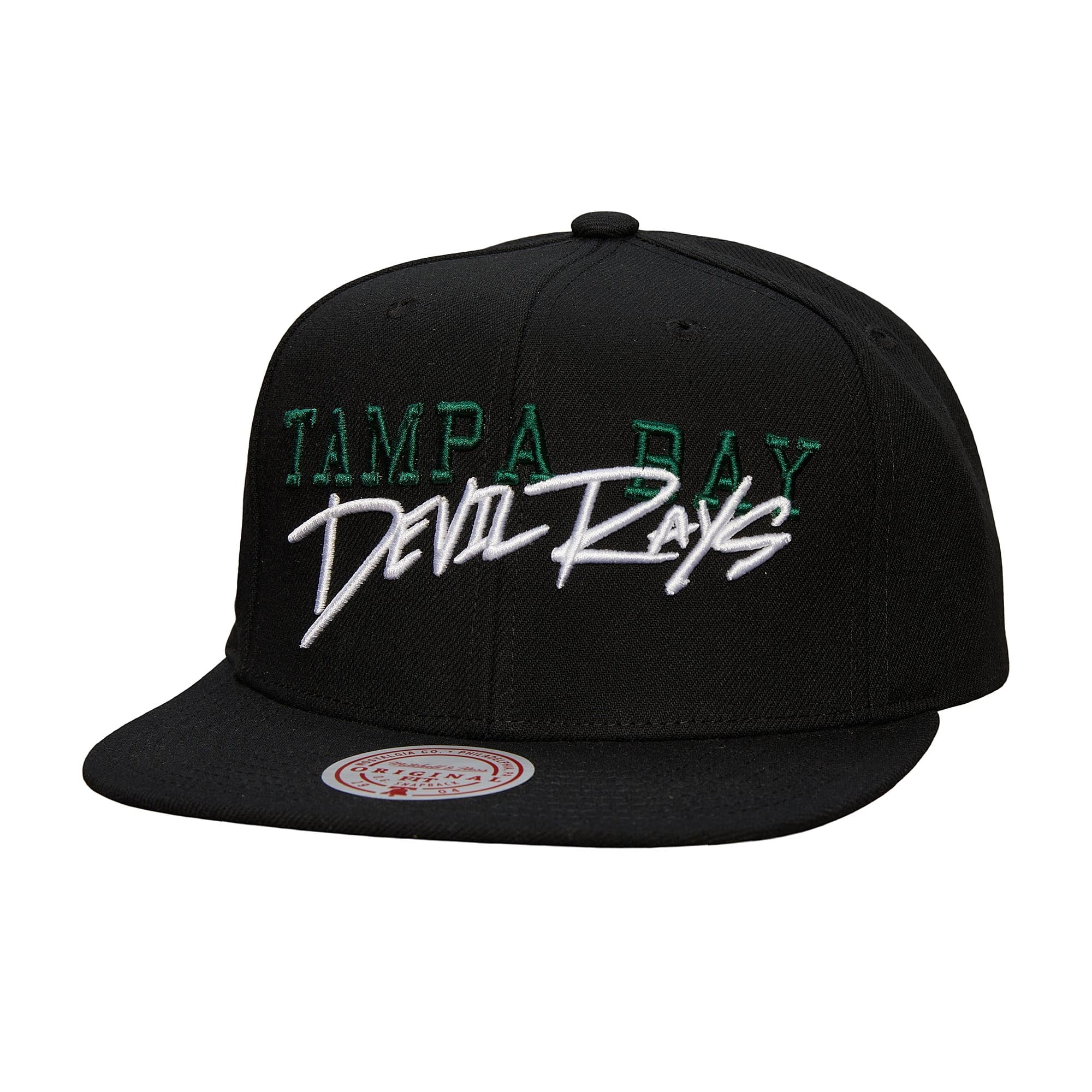 mens tampa bay rays mitchell  ness black team tagged snapback hat Collection | Tampa Bay Rays Proshop - Official Rays Jerseys & Caps