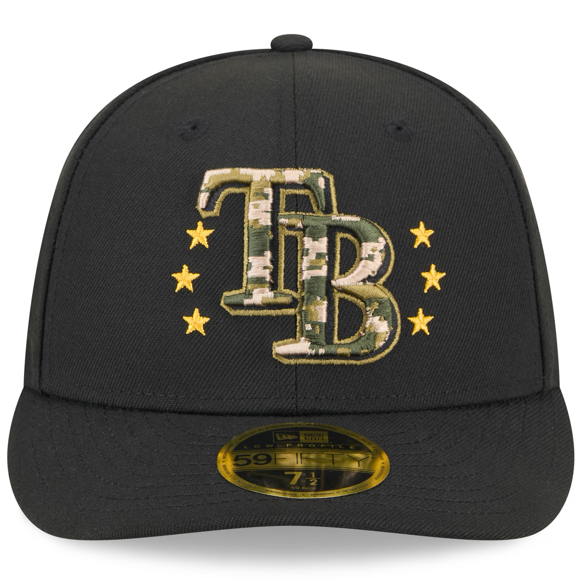 mens tampa bay rays new era black 2024 armed forces day low profile 59fifty fitted hat Collection | Tampa Bay Rays Proshop - Official Rays Jerseys & Caps