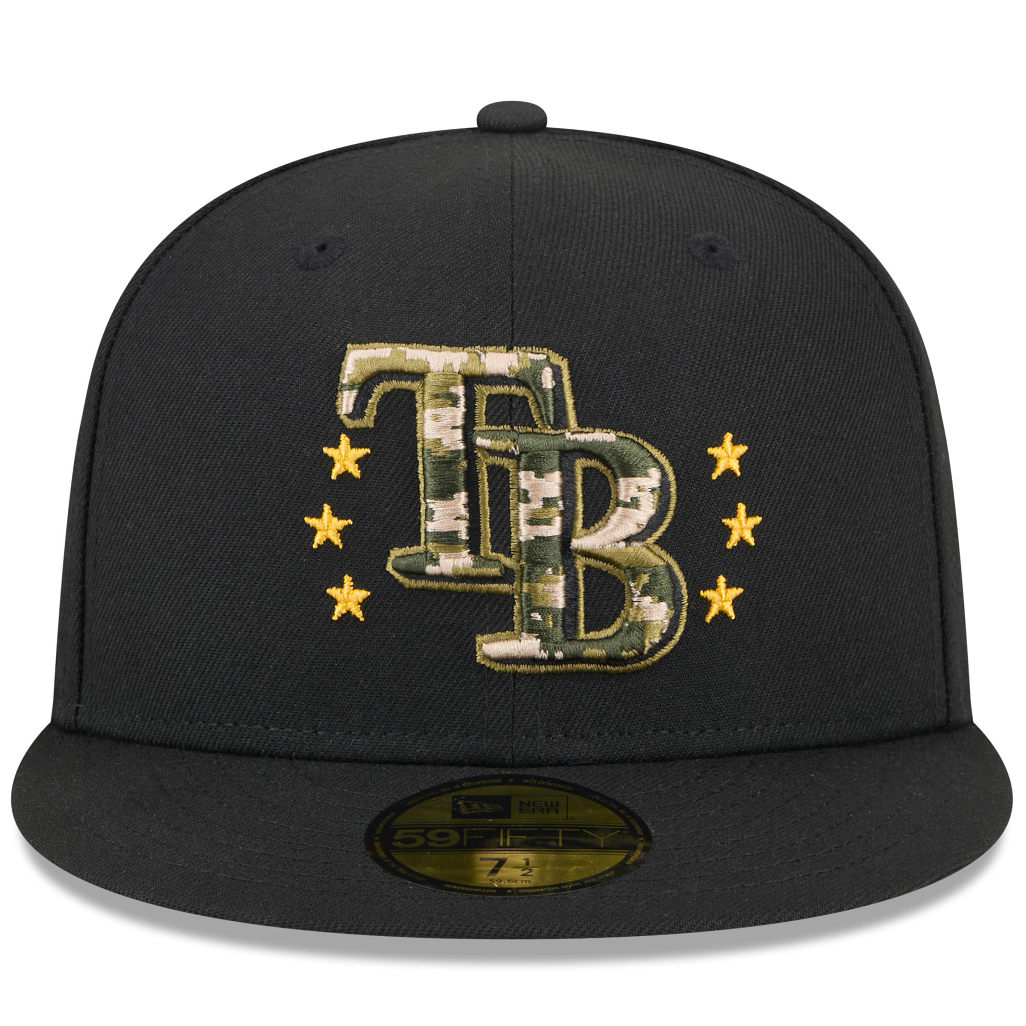 mens tampa bay rays new era black 2024 armed forces day on-field 59fifty fitted hat Collection | Tampa Bay Rays Proshop - Official Rays Jerseys & Caps