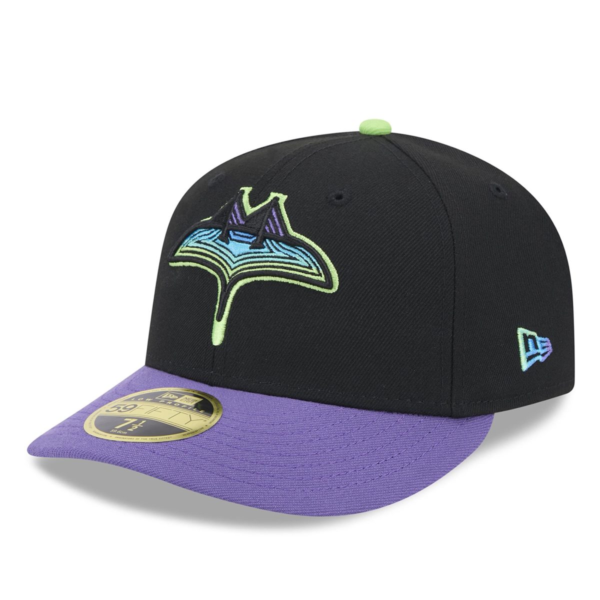 mens tampa bay rays new era black 2024 city connect low profile 59fifty fitted hat Collection | Tampa Bay Rays Proshop - Official Rays Jerseys & Caps