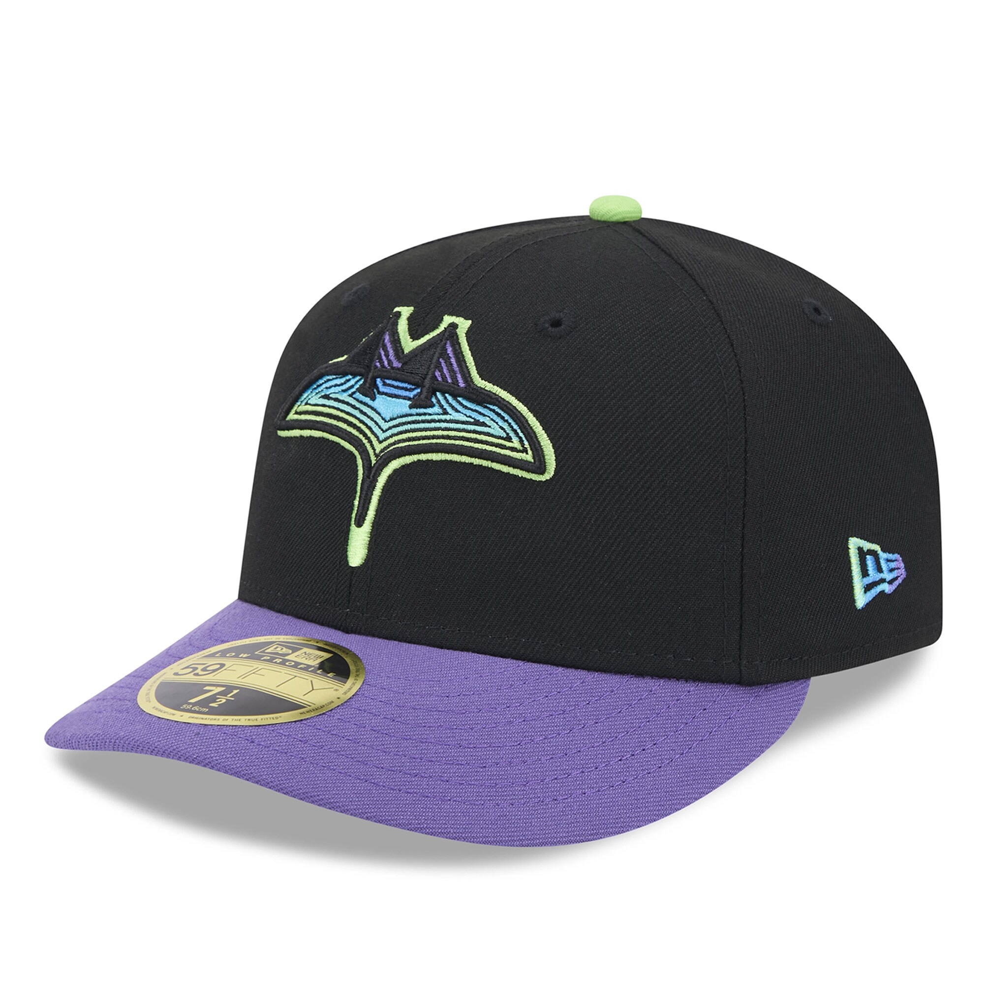 mens tampa bay rays new era black 2024 city connect low profile 59fifty fitted hat Collection | Tampa Bay Rays Proshop - Official Rays Jerseys & Caps