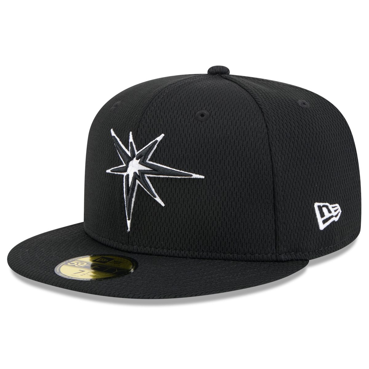 mens tampa bay rays new era black 2025 mlb clubhouse 59fifty fitted hat Collection | Tampa Bay Rays Proshop - Official Rays Jerseys & Caps