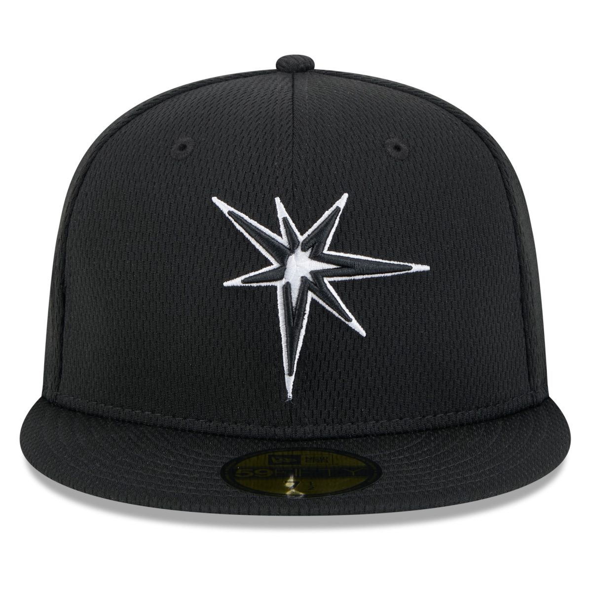 mens tampa bay rays new era black 2025 mlb clubhouse 59fifty fitted hat Collection | Tampa Bay Rays Proshop - Official Rays Jerseys & Caps