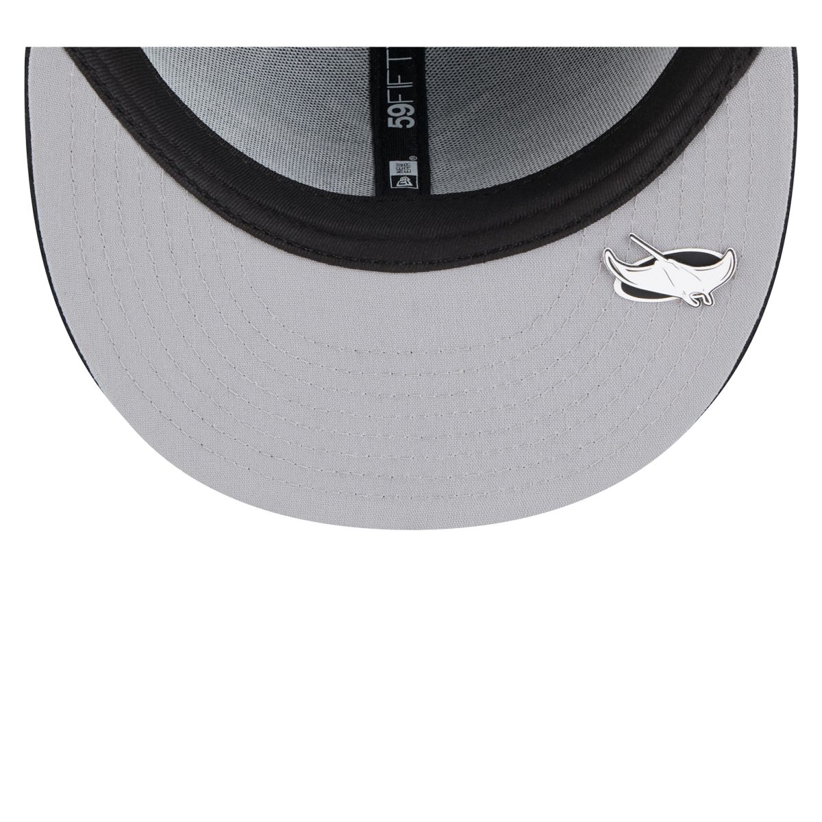 mens tampa bay rays new era black 2025 mlb clubhouse 59fifty fitted hat Collection | Tampa Bay Rays Proshop - Official Rays Jerseys & Caps