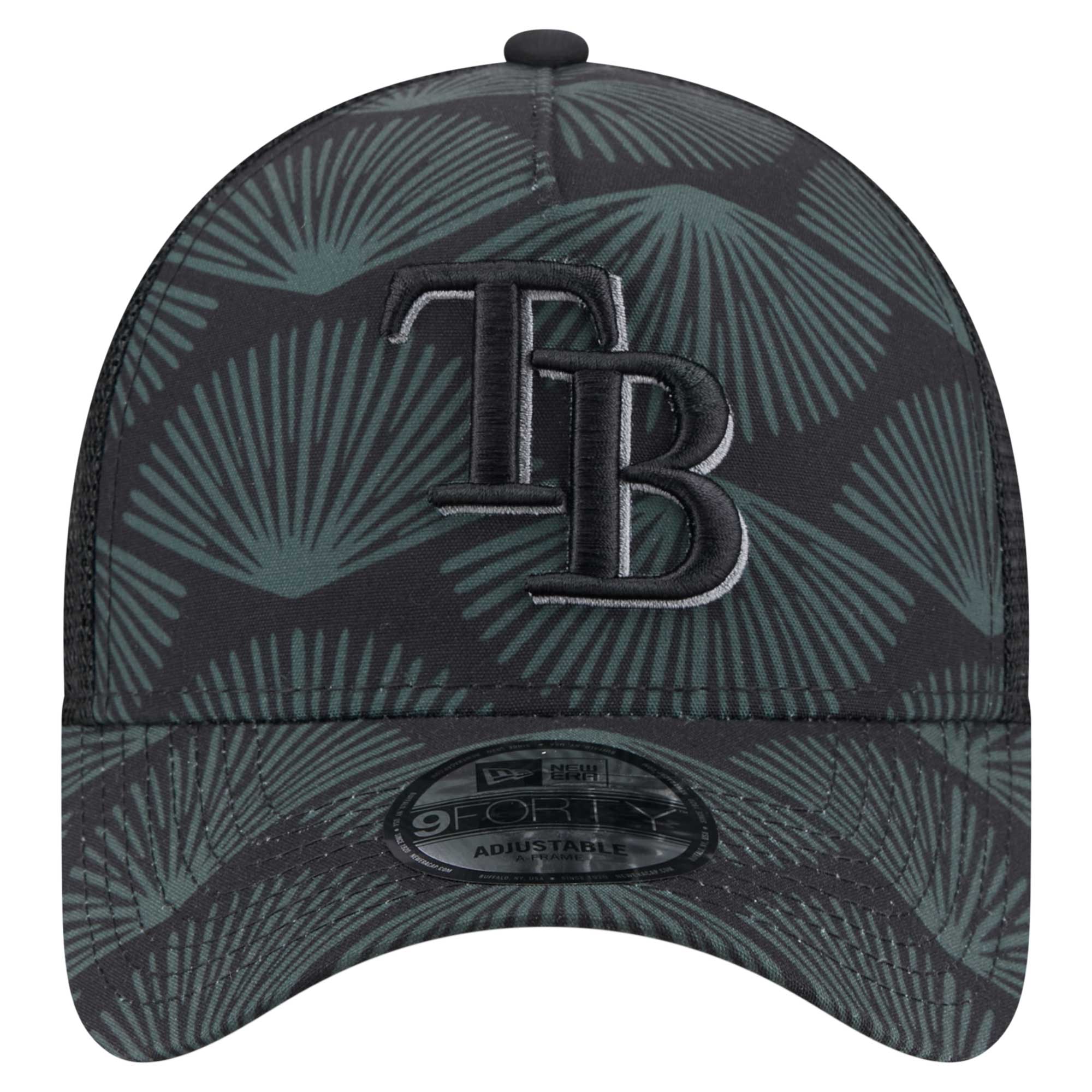 mens tampa bay rays new era black 9forty a-frame trucker adjustable hat Collection | Tampa Bay Rays Proshop - Official Rays Jerseys & Caps