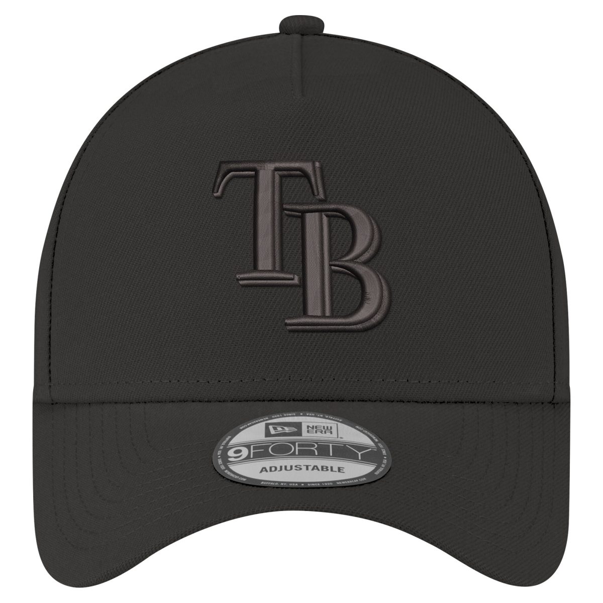 mens tampa bay rays new era black a-frame 9forty adjustable hat Collection | Tampa Bay Rays Proshop - Official Rays Jerseys & Caps