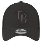 mens tampa bay rays new era black a-frame 9forty adjustable hat Collection | Tampa Bay Rays Proshop - Official Rays Jerseys & Caps