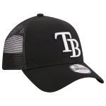 mens tampa bay rays new era black a-frame 9forty trucker adjustable hat Collection | Tampa Bay Rays Proshop - Official Rays Jerseys & Caps