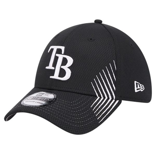 mens tampa bay rays new era black active dash mark 39thirty flex hat Collection | Tampa Bay Rays Proshop - Official Rays Jerseys & Caps