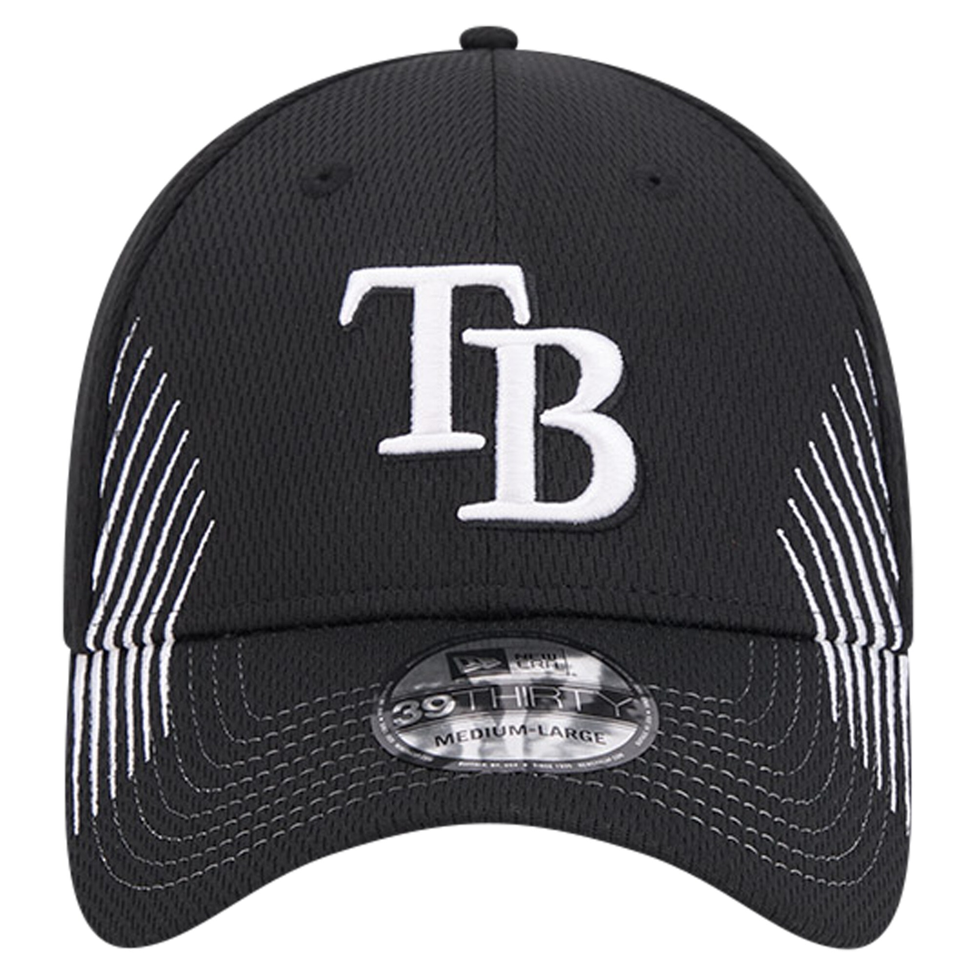 mens tampa bay rays new era black active dash mark 39thirty flex hat Collection | Tampa Bay Rays Proshop - Official Rays Jerseys & Caps
