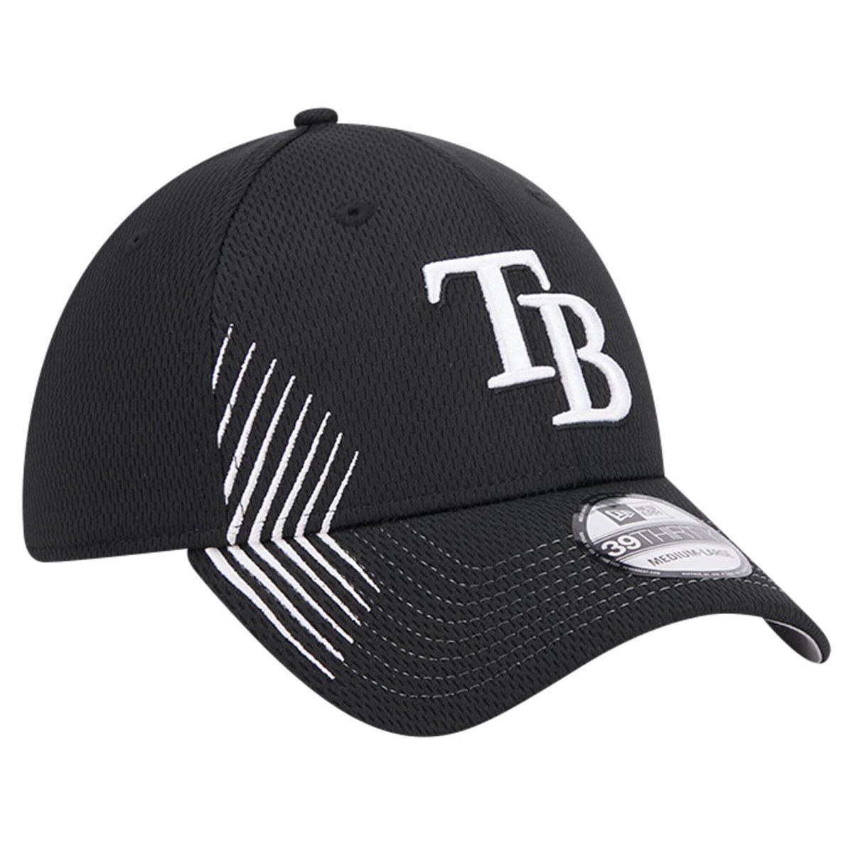 mens tampa bay rays new era black active dash mark 39thirty flex hat Collection | Tampa Bay Rays Proshop - Official Rays Jerseys & Caps