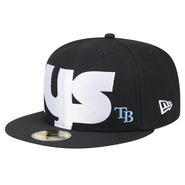mens tampa bay rays new era black checkered undervisor 59fifty fitted hat Collection | Tampa Bay Rays Proshop - Official Rays Jerseys & Caps