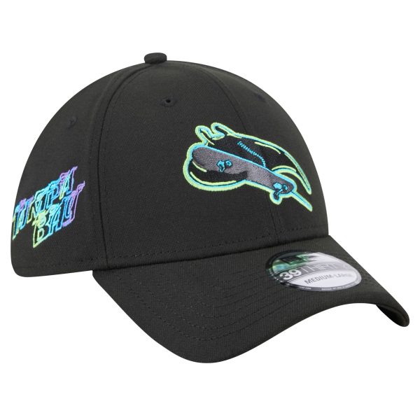 mens tampa bay rays new era black city connect 39thirty flex hat Collection | Tampa Bay Rays Proshop - Official Rays Jerseys & Caps