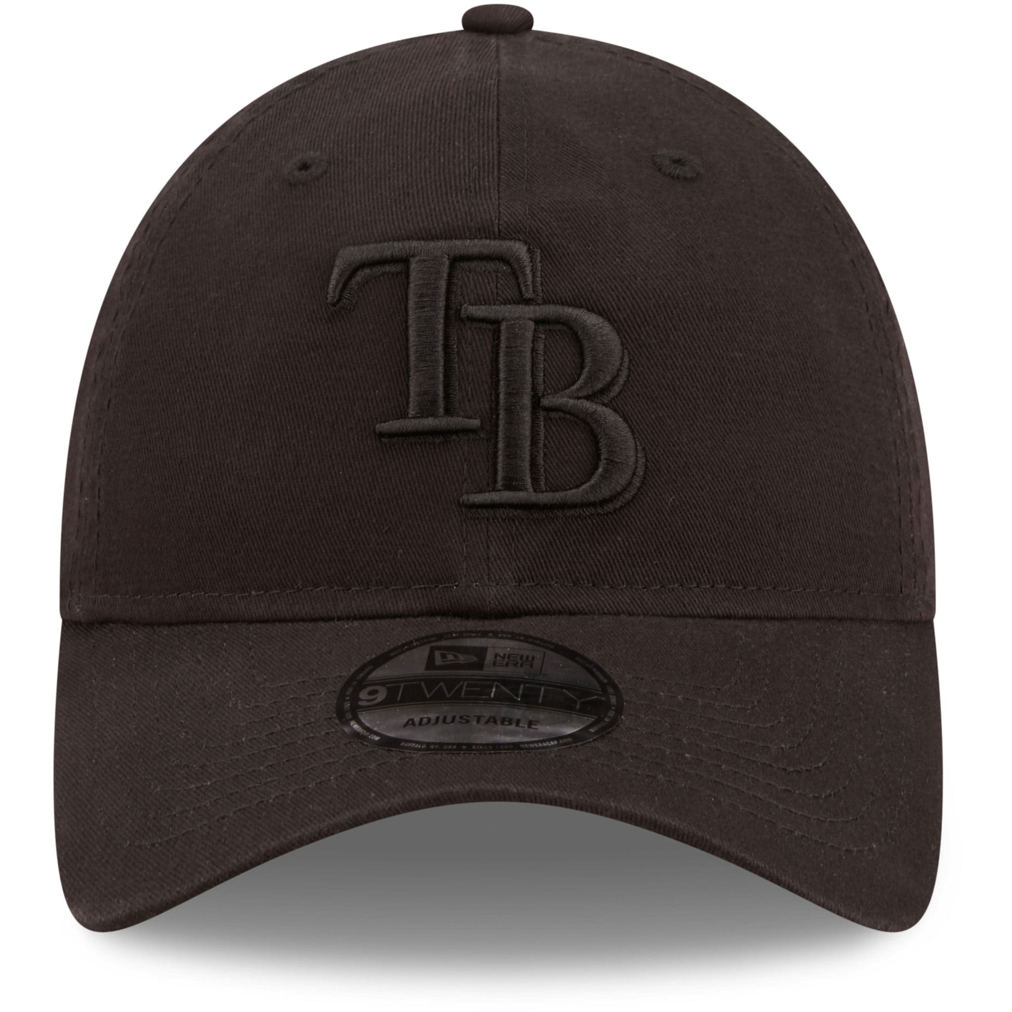 mens tampa bay rays new era black on black core classic 2.0 9twenty adjustable hat Collection | Tampa Bay Rays Proshop - Official Rays Jerseys & Caps