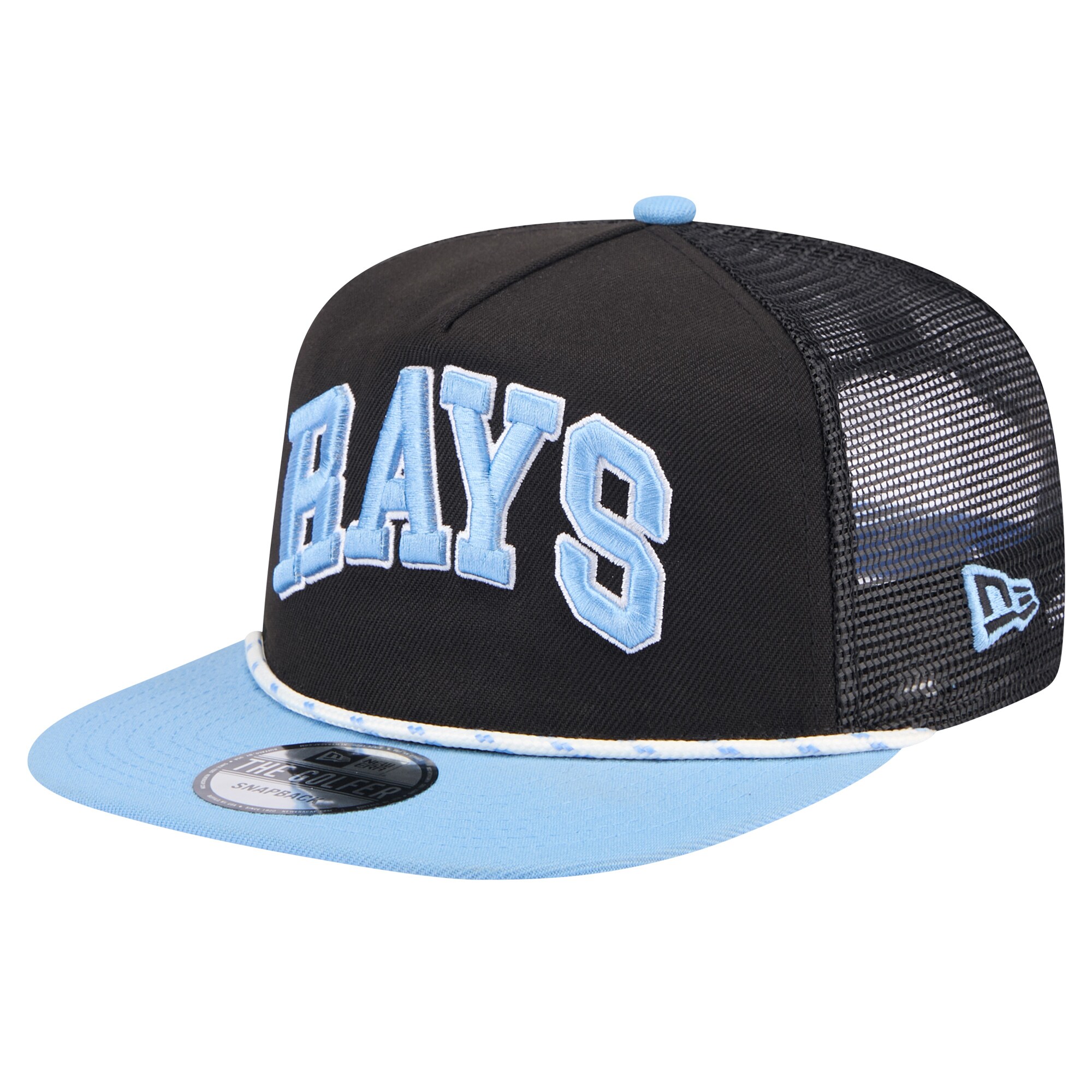 mens tampa bay rays new era black throwback meshback golfer hat Collection | Tampa Bay Rays Proshop - Official Rays Jerseys & Caps