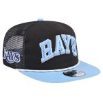 mens tampa bay rays new era black throwback meshback golfer hat Collection | Tampa Bay Rays Proshop - Official Rays Jerseys & Caps
