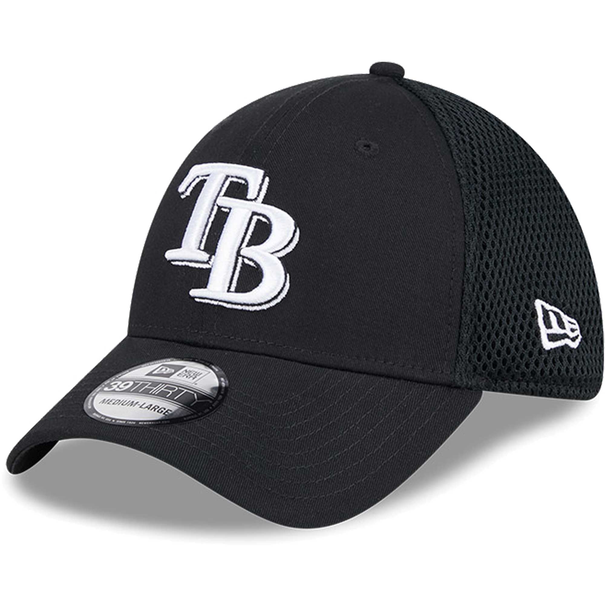 mens tampa bay rays new era blackwhite neo 39thirty flex hat Collection | Tampa Bay Rays Proshop - Official Rays Jerseys & Caps